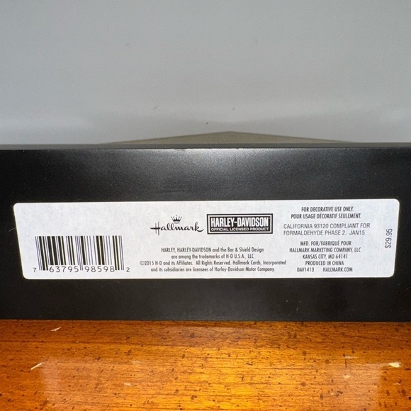 Hallmark Harley Davidson “Welcome to Our Home” Wood Sign - Picture 2 of 6